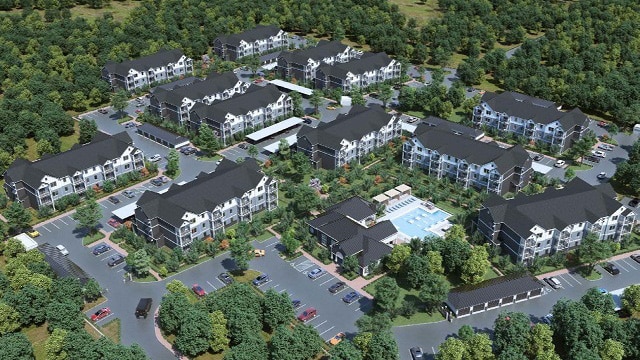 Tokenized commercial real estate 18 multifamily project, denton, texas